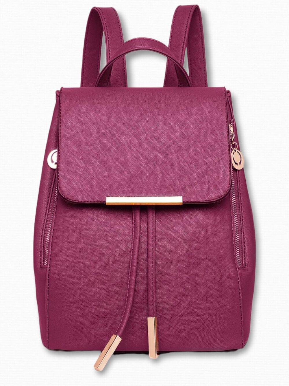 Fashion Shoulder Bag Rucksack PU Leather Women Girls Ladies Backpack Velvet